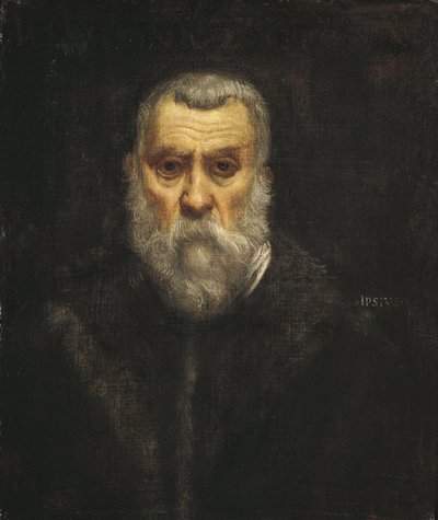 Autoportrait - Jacopo Robusti Tintoretto